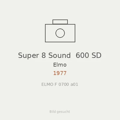 Super 8 Sound  600 SD