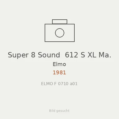 Super 8 Sound  612 S XL Ma.