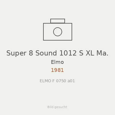 Super 8 Sound 1012 S XL Ma.