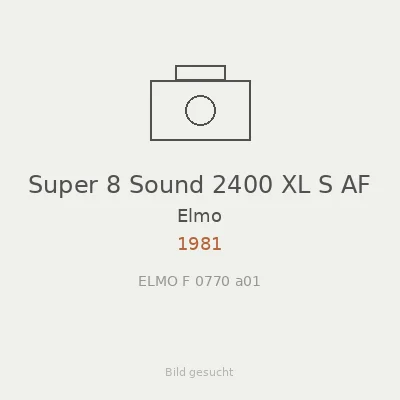 Super 8 Sound 2400 XL S AF