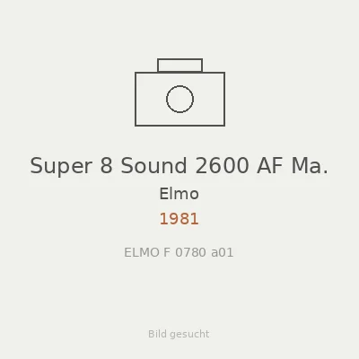 Super 8 Sound 2600 AF Ma.