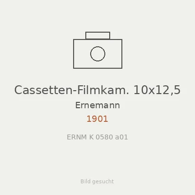 Cassetten-Filmkam. 10x12,5