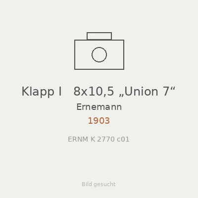 Klapp I   8x10,5 „Union 7“