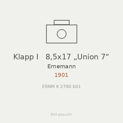Klapp I   8,5x17 „Union 7“