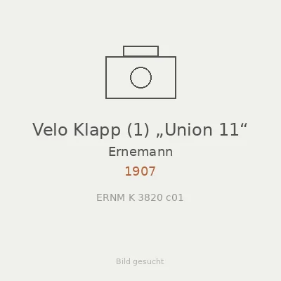 Velo Klapp (1) „Union 11“
