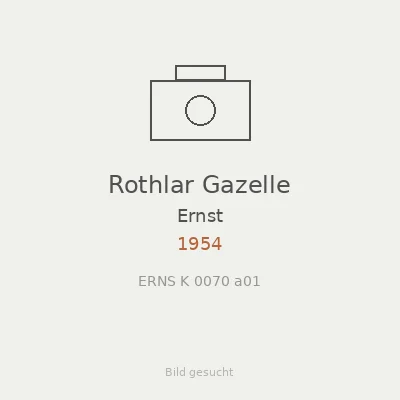 Rothlar Gazelle