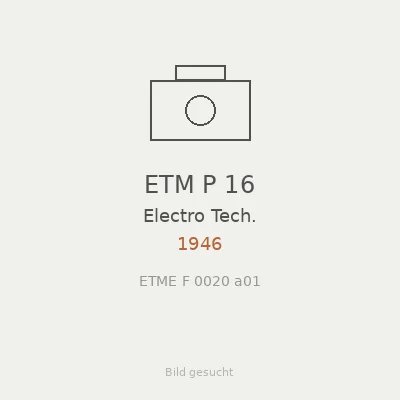 ETM P 16