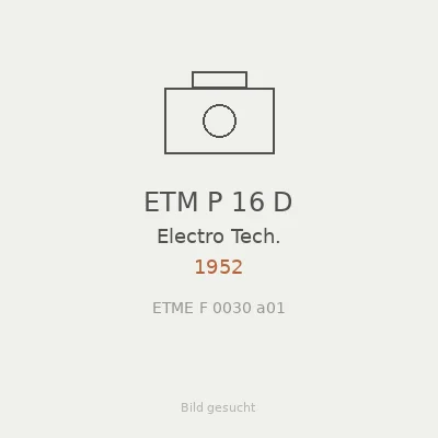 ETM P 16 D