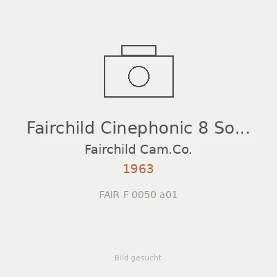 Fairchild Cinephonic 8 So.Zo.