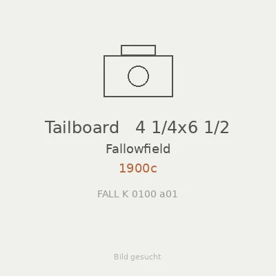 Tailboard   4 1/4x6 1/2