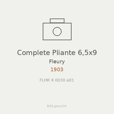 Complete Pliante 6,5x9