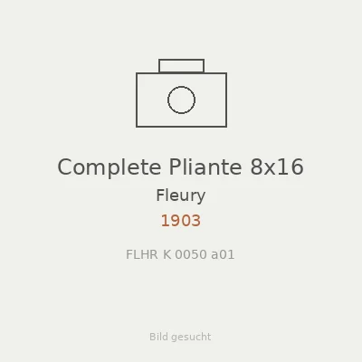 Complete Pliante 8x16