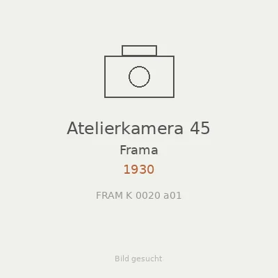 Atelierkamera 45