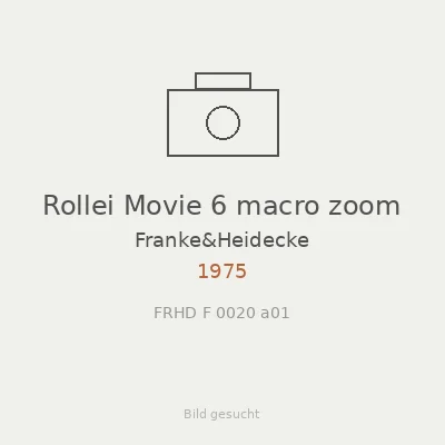 Rollei Movie 6 macro zoom