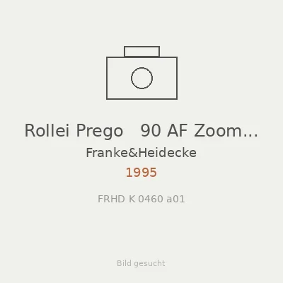 Rollei Prego   90 AF Zoom Data