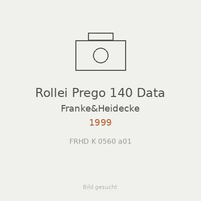 Rollei Prego 140 Data