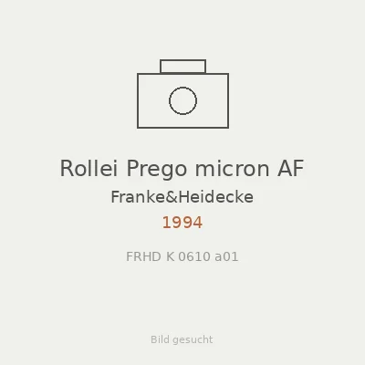Rollei Prego micron AF