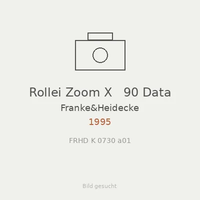 Rollei Zoom X   90 Data