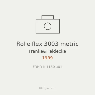 Rolleiflex 3003 metric