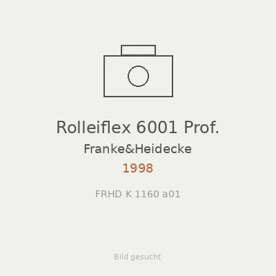 Rolleiflex 6001 Prof.
