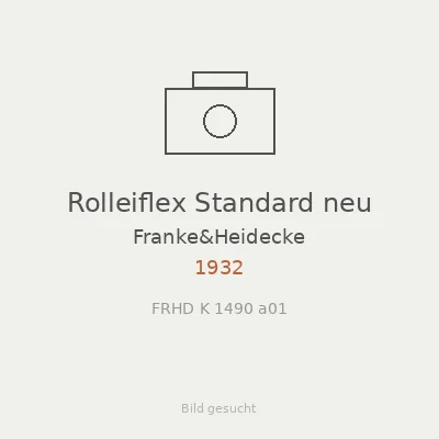 Rolleiflex Standard neu