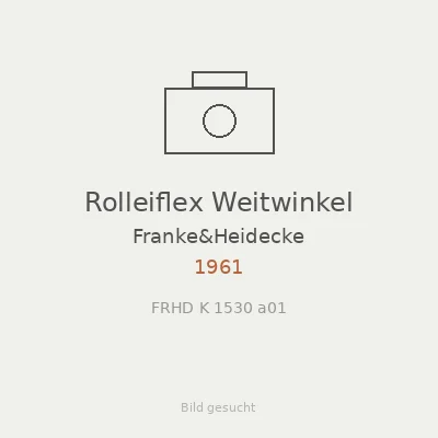 Rolleiflex Weitwinkel