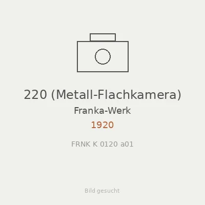 220 (Metall-Flachkamera)