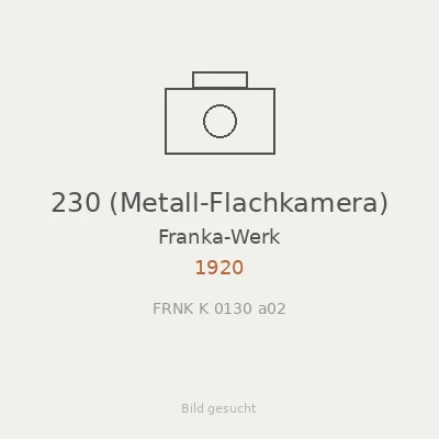 230 (Metall-Flachkamera)