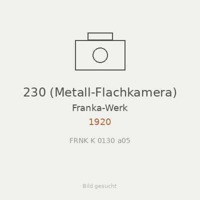 230 (Metall-Flachkamera)