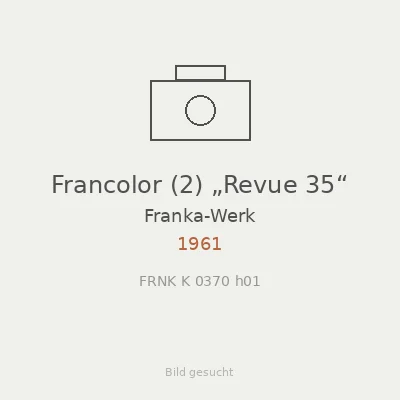 Francolor (2) „Revue 35“