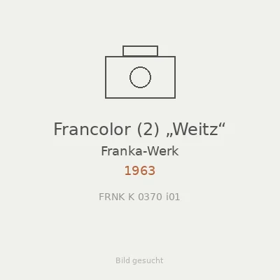 Francolor (2) „Weitz“