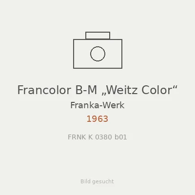 Francolor B-M „Weitz Color“
