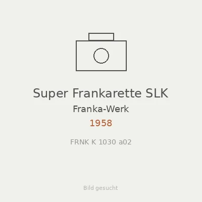 Super Frankarette SLK