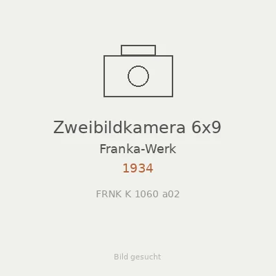 Zweibildkamera 6x9