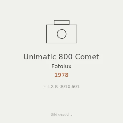 Unimatic 800 Comet