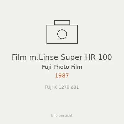 Film m.Linse Super HR 100