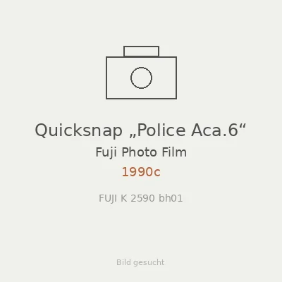 Quicksnap „Police Aca.6“