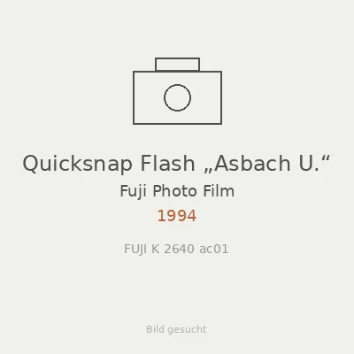 Quicksnap Flash „Asbach U.“