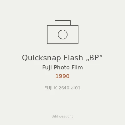 Quicksnap Flash „BP“