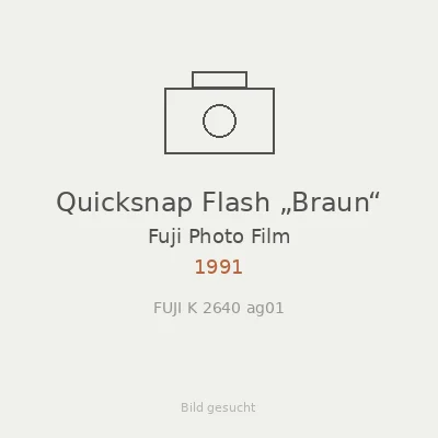 Quicksnap Flash „Braun“