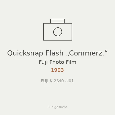 Quicksnap Flash „Commerz.“