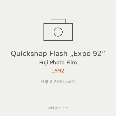 Quicksnap Flash „Expo 92“