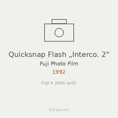 Quicksnap Flash „Interco. 2“