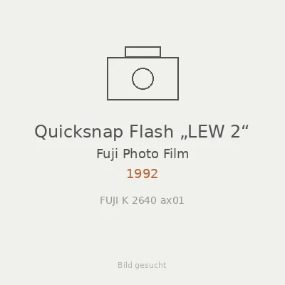 Quicksnap Flash „LEW 2“