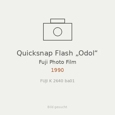 Quicksnap Flash „Odol“