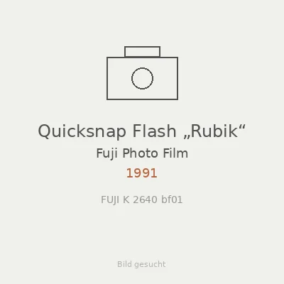 Quicksnap Flash „Rubik“