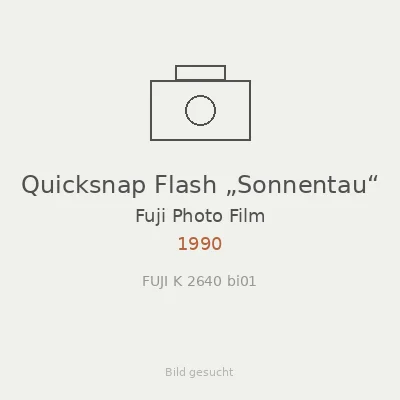 Quicksnap Flash „Sonnentau“