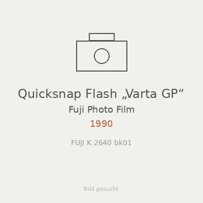 Quicksnap Flash „Varta GP“