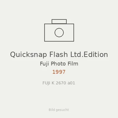 Quicksnap Flash Ltd.Edition