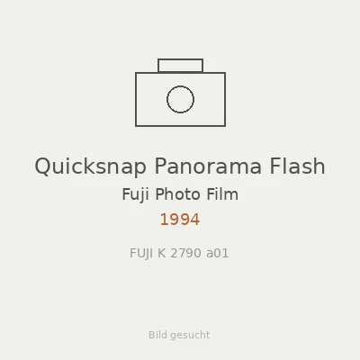 Quicksnap Panorama Flash